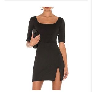 Women black nightout dress